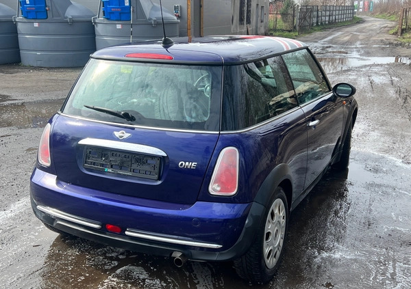 MINI ONE cena 11000 przebieg: 238800, rok produkcji 2004 z Sulmierzyce małe 106